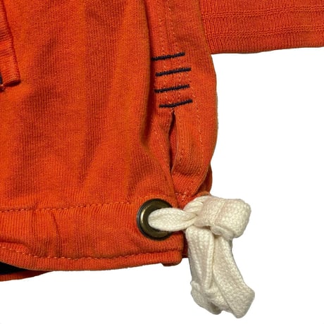 POLO RALPHLAUREN　"PATCH" HOODIE CUSTOM RUGBY SHIRT