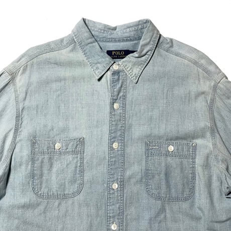 POLO RALPHLAUREN　"RLYC" CHAMBRAY SHIRT