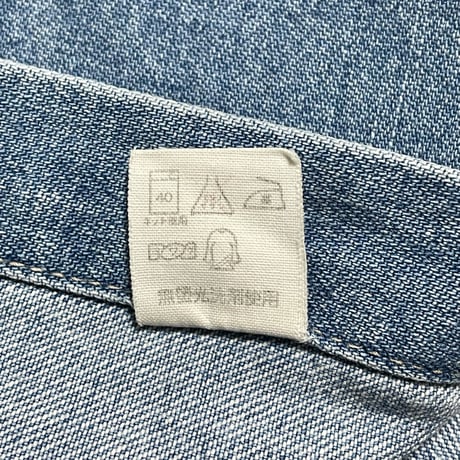 POLO COUNTRY RALPHLAUREN　"METAL BUTTON" DENIM SHIRT (M)