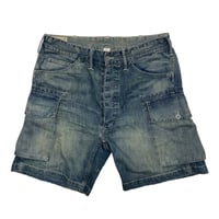 RRL RALPHLAUREN　"INDIGO DENIM CARGO" SHORTS