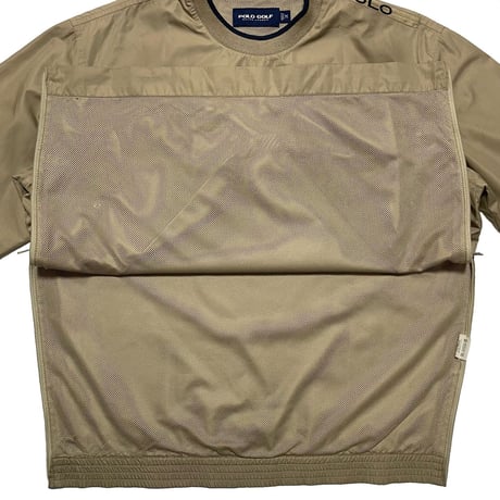 POLO GOLF RALPHLAUREN　"SHOULDER ZIP" PULL-OVER JACET