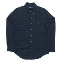 RALPHLAUREN　"CUSTOM FIT" BUTTONDOWN SHIRT