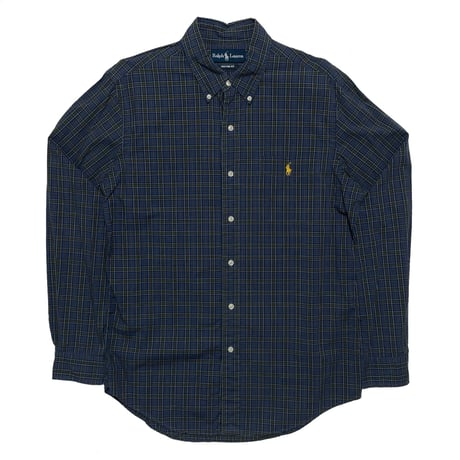 RALPHLAUREN　"CUSTOM FIT" BUTTONDOWN SHIRT