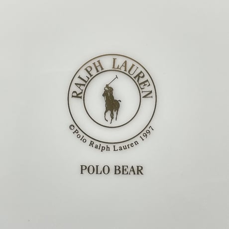 RALPHLAUREN　"TABLE COLLECTION" POLO BEAR PLATE