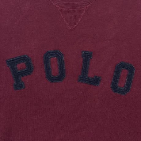 POLO RALPHLAUREN　"POLO" 　LOGO SWEAT