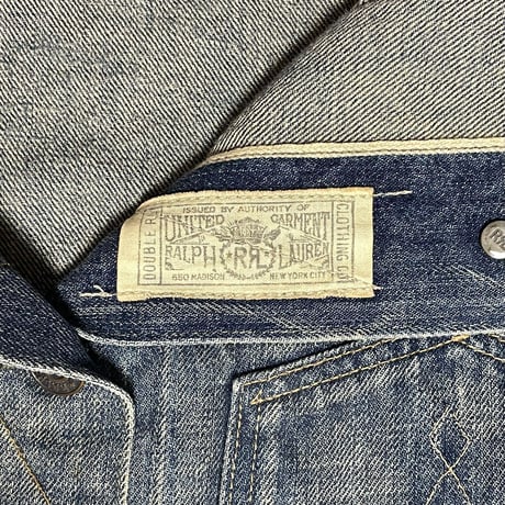 RRL RALPHLAUREN　"MADE IN U.S.A." DOUBLE RL OVERALLS