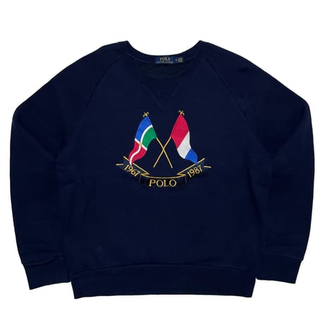 POLO RALPHLAUREN　 "CROSS FLAG" SWEAT
