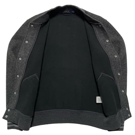 POLO RALPHLAUREN　"HERRINGBONE" BOMBER JACKET
