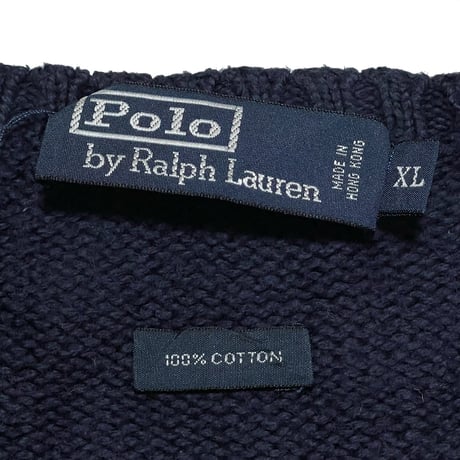 POLO RALPHLAUREN　"PONY" SWEATER VEST