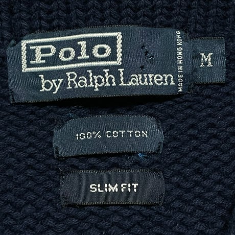 POLO RALPHLAUREN　"SLIM FIT" CARDIGAN