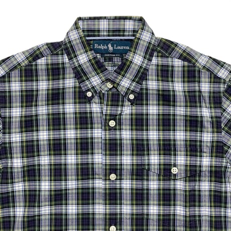 RALPHLAUREN　"GINGHAM CHECK" S/S SHIRT