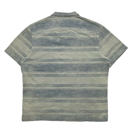 RRL RALPHLAUREN　 "STRIPE" CAMP SHIRT