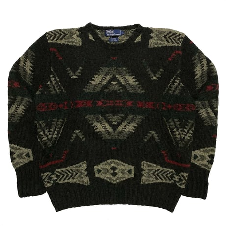 POLO RALPHLAUREN　"NATIVE" SWEATER