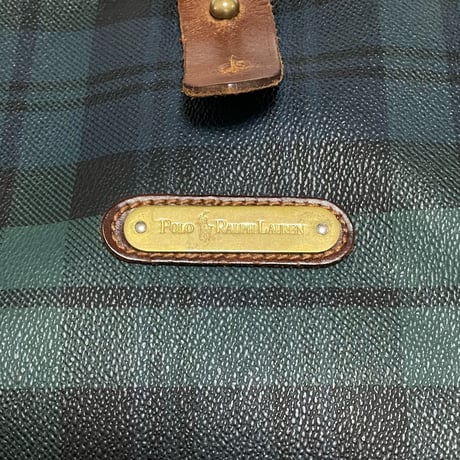 POLO RALPHLAUREN　"BLACK WATCH" TOTE BAG