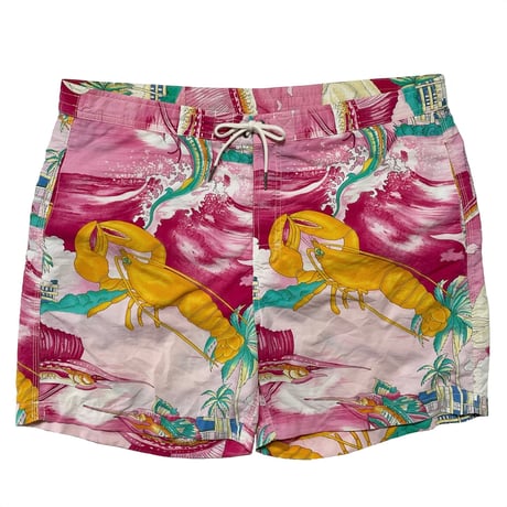 POLO RALPHLAUREN　"LOBSTER" SWIM SHORTS