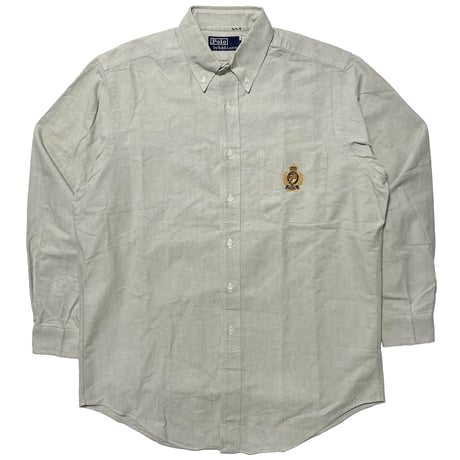 POLO RALPHLAUREN　"CREST LOGO" BUTTONDOWN SHIRT