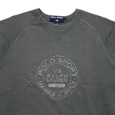 POLO SPORT RALPHLAUREN　"POLO SPORT MARINE SUPPLY" SWEAT