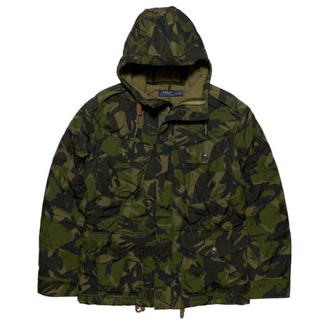 POLO RALPHLAUREN　"CAMOUFLAGE" QUILTING JACKET