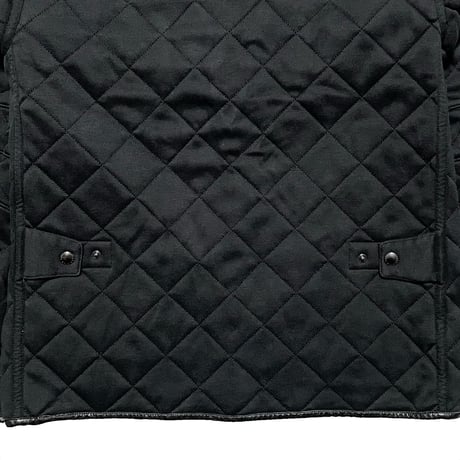 POLO RALPHLAUREN　"LEATHER PATCH" QUILTING JACKET