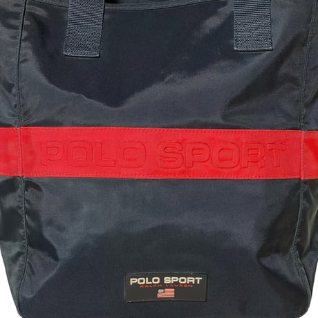 POLO SPORT RALPHLAUREN　"ONE LINE" TOTE BAG