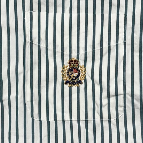 RALPHLAUREN　"CREST LOGO" BUTTONDOWN SHIRT