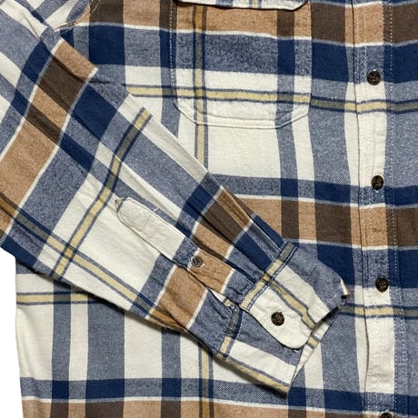 POLO RALPHLAUREN　 "MADE IN U.S.A." FLANNEL SHIRT
