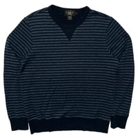 RRL RALPHLAUREN　"STRIPE" VINTAGE SWEAT