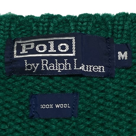 POLO RALPHLAUREN　"CREST LOGO" SWEATER
