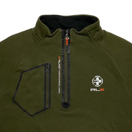 RLX RALPHLAUREN　"HARF-ZIP" SWEAT SHIRT