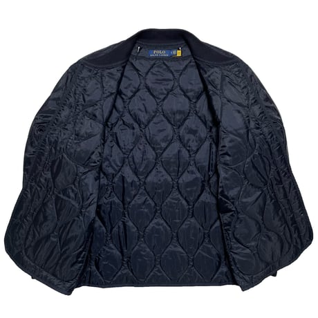 POLO RALPHLAUREN　"BUTTON" QUILTING JACKET