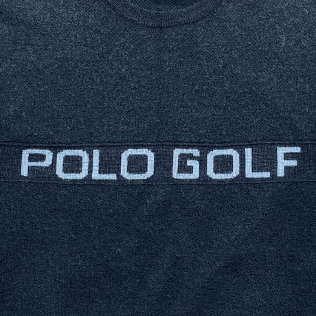 POLO GOLF RALPHLAUREN　"POLO GOLF LOGO" SWEATER