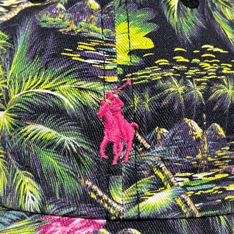 POLO RALPHLAUREN　 "PONY&FLAMINGO" CLLASIC BASEBALL CAP