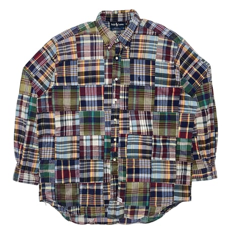 RALPHLAUREN　"MADE IN USA" PATCH WORK SHIRT