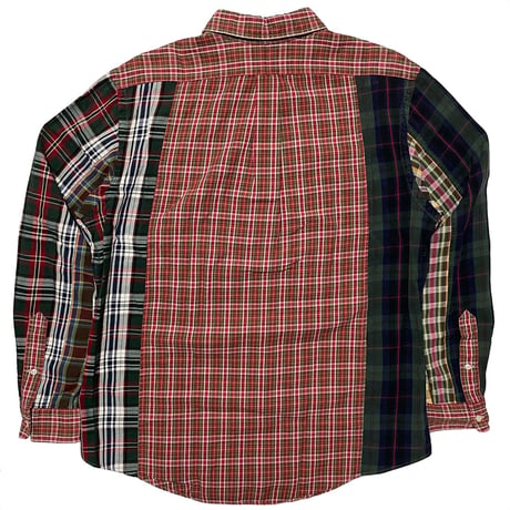 RALPHLAUREN　"PATCHWORK" BUTTONDOWN SHIRT