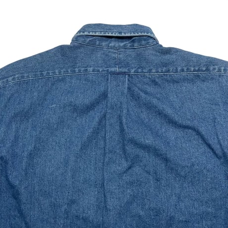 POLO RALPHLAUREN　"POLO BEAR" DENIM SHIRT (L)