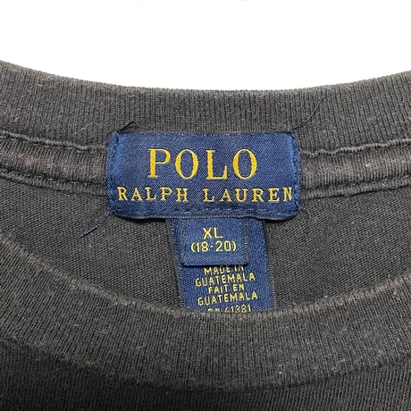 POLO RALPHLAUREN　"SKULL" S/S TEE (BOYS)
