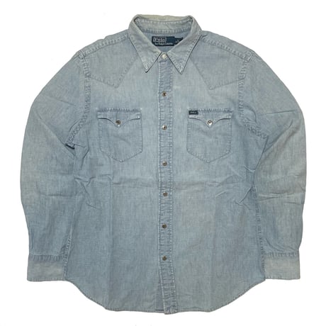 POLO RALPHLAUREN　POLO RALPHLAUREN　 "INDIAN" CHAMBRAY SHIRT