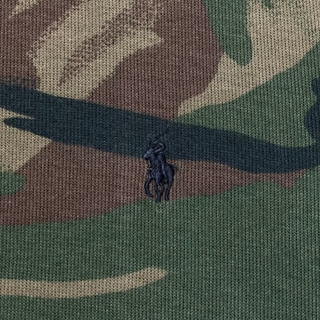 1POLO RALPHLAUREN　 "HARF-ZIP" SWEAT SHIRT (CAMOUFLAGE)