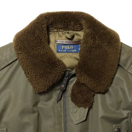 POLO RALPHLAUREN　"B-15" FLIGHT JACKET