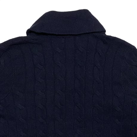 POLO RALPHLAUREN　"CABLE KNIT" CARDIGAN