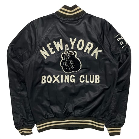 POLO RALPHLAUREN　 "NEW YORK BOXING CLUB"  REVERSIBLE JACKET (M)