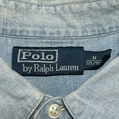 POLO RALPHLAUREN　POLO RALPHLAUREN　 "INDIAN" CHAMBRAY SHIRT