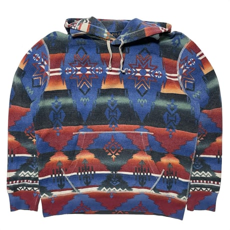 POLO RALPHLAUREN　"NATIVE PATTERN" HOODIE