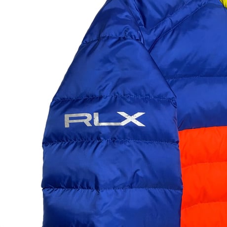 RLX RALPHLAUREN　"MULTI COLOR" DOWN JACKET