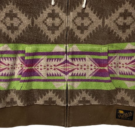 POLO RALPHLAUREN　"AZTEC NATIVE" ZIP HOODIE