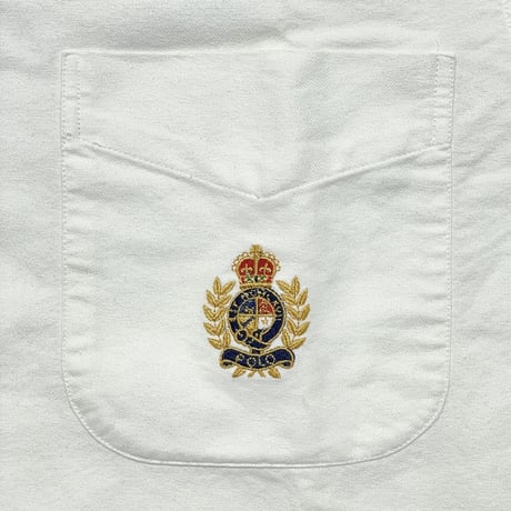 POLO RALPHLAUREN　"CREST LOGO" S/S SHIRT