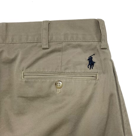 POLO RALPHLAUREN　"ETHAN PANT" CHINO PANTS