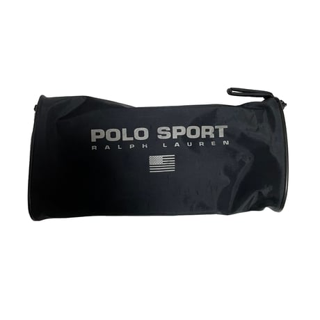 POLO SPORT RALPHLAUREN　"NYLON MESH POUCH" BLACK