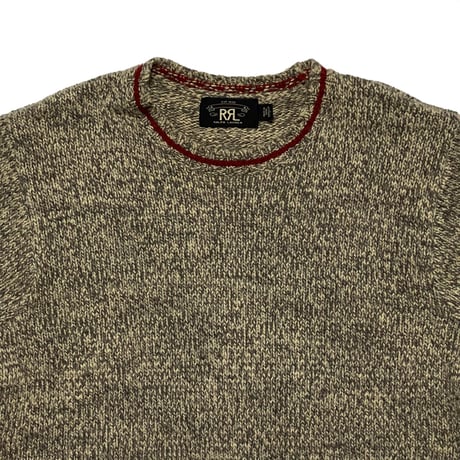 RRL RALPHLAUREN　"WOOL&COTTON" SWEATER