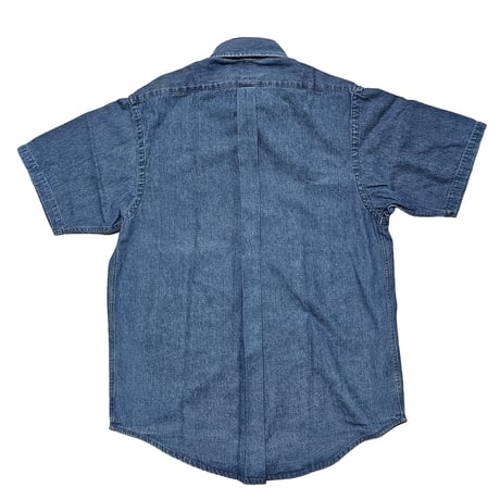 POLO RALPHLAUREN　"DENIM BOTTON DOWN SHIRT" S/S SHIRT